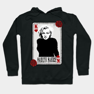 Vintage Card Marilyn Manroe Hoodie